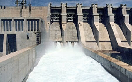Hidroelektrik Enerji Santrali Baraj Savak