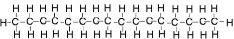 Cetane Molecular Structure