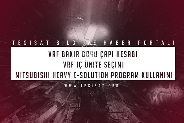 VRF Bakır Boru Çapı Hesabı Eğitim Videosu