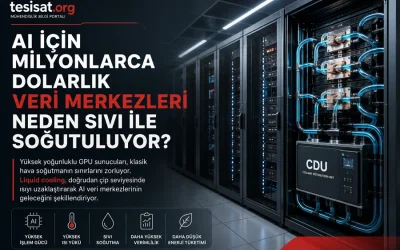 AI İçin Milyonlarca Dolarlık Veri Merkezleri Neden Sıvı ile Soğutuluyor?